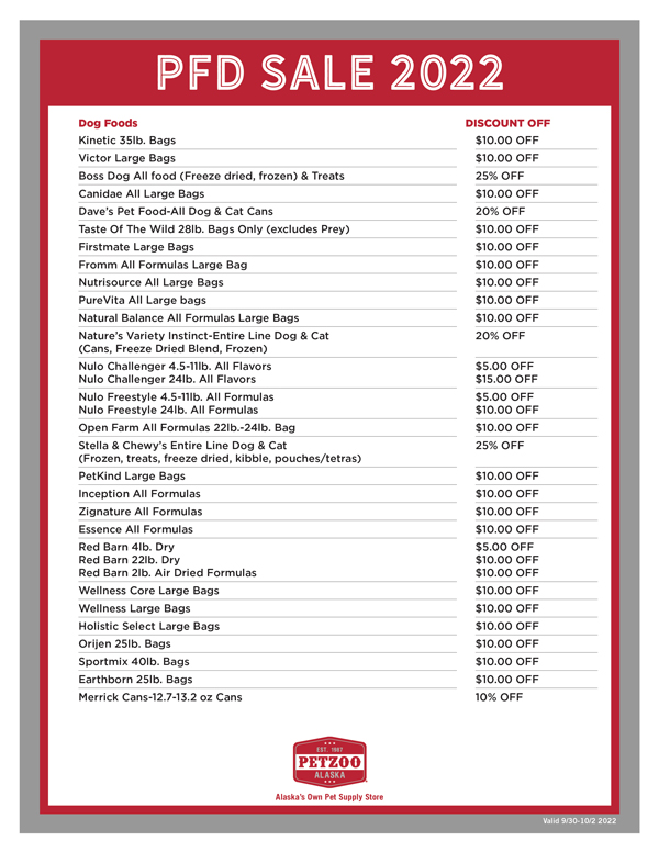 PetZooPFDSaleItems_2022_1_web PetZoo