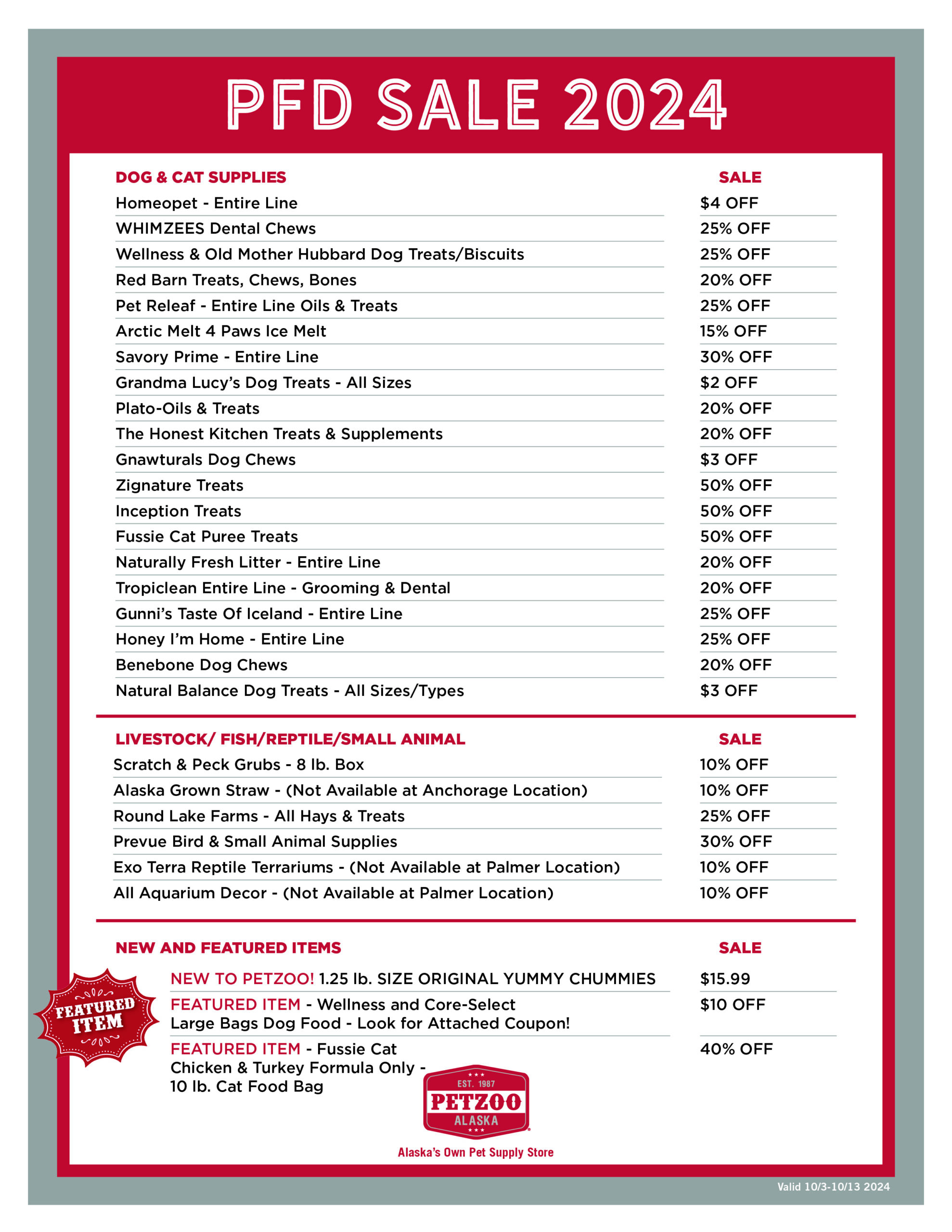 PetZoo PFD Sale Items_2024_3 PetZoo